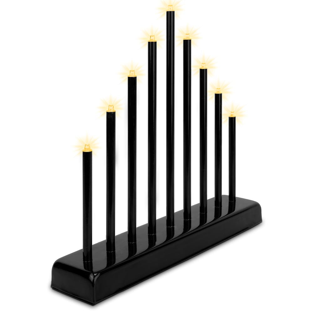 LED-Kerzenhalter für 9 Kerzen