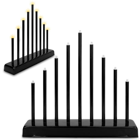 LED-Kerzenhalter für 9 Kerzen