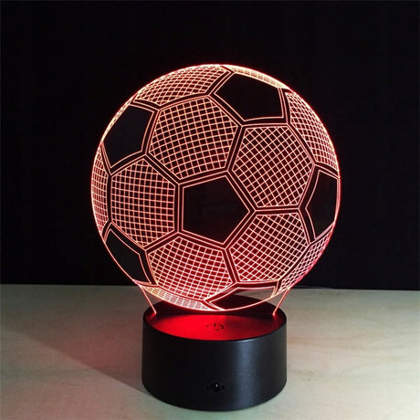 3D-LED-Fußball-Nachtlampe