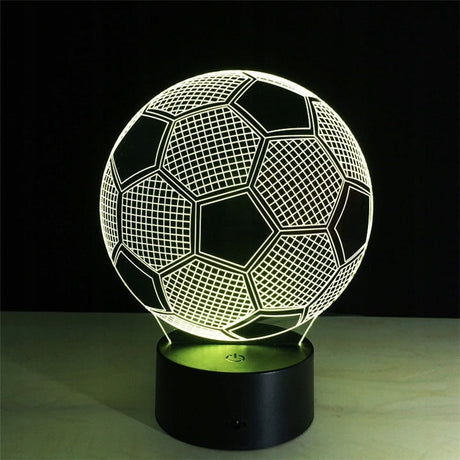 3D-LED-Fußball-Nachtlampe