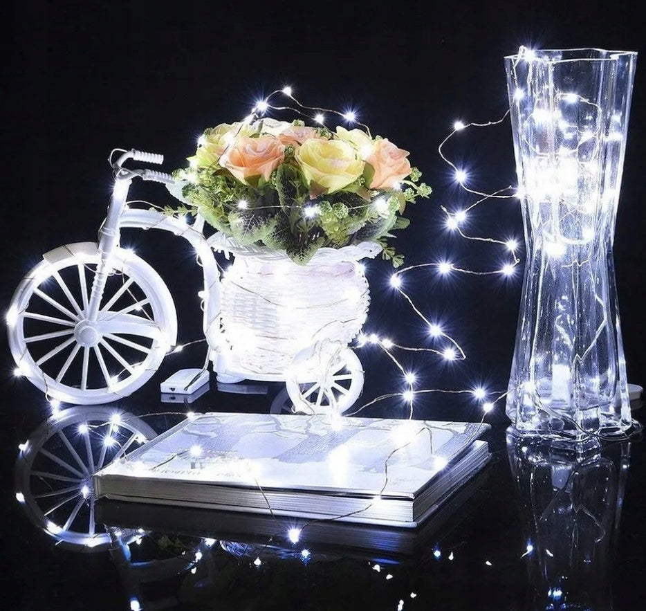 Weihnachtsbeleuchtung KALTLICHT 10m