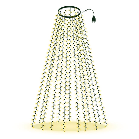 Weihnachtsbaumbeleuchtung mit 3m Ring