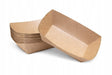 Kraftpapier-Schale Bootform Größe S