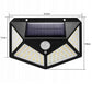 Gartenlichter Solar 100 LED Bewegungsmelder bei Dämmerung