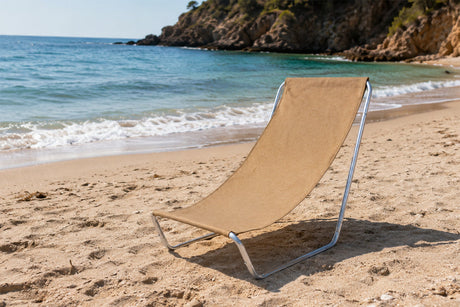 Strandliege aus Metall LEN
