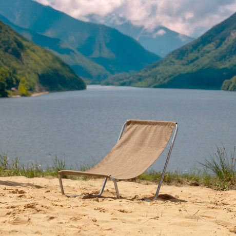 Strandliege aus Metall LEN