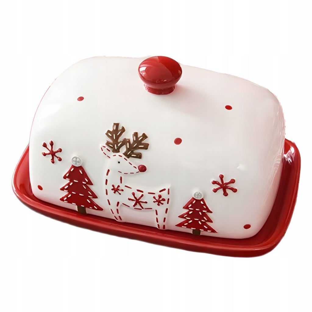 Weihnachtsbutterdose