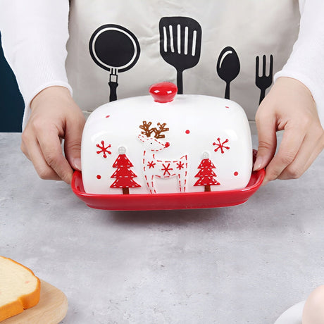 Weihnachtsbutterdose