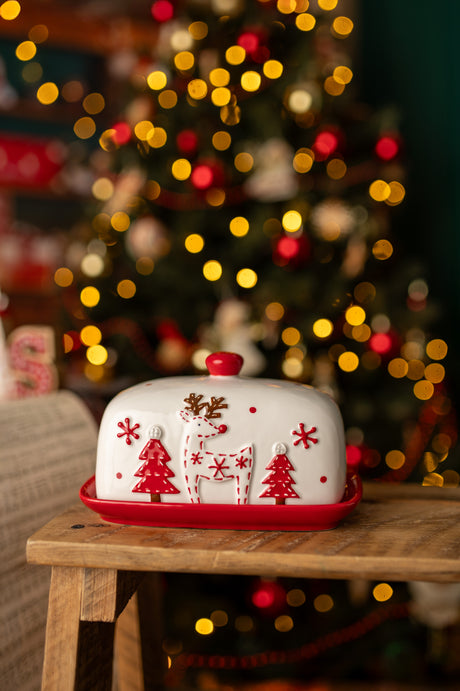 Weihnachtsbutterdose