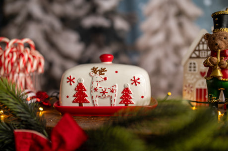 Weihnachtsbutterdose