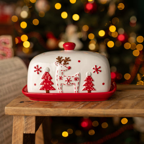 Weihnachtsbutterdose