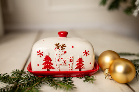 Weihnachtsbutterdose
