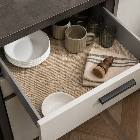 Antirutschmatte für Schubladen Beige
