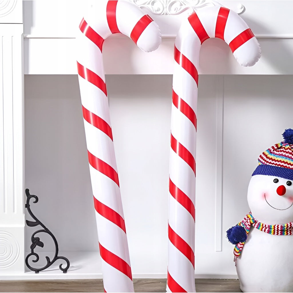 Aufblasbare Weihnachtsstöcke