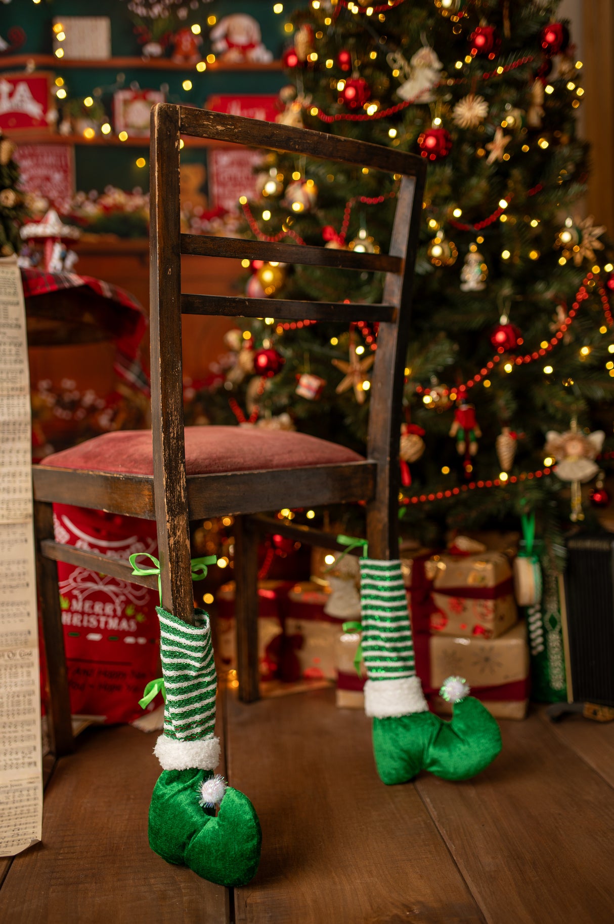 Weihnachtssockenetui