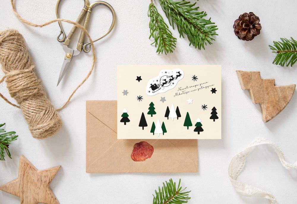 Weihnachtsdekoaufkleber SCHNEEMANN 10er Set.