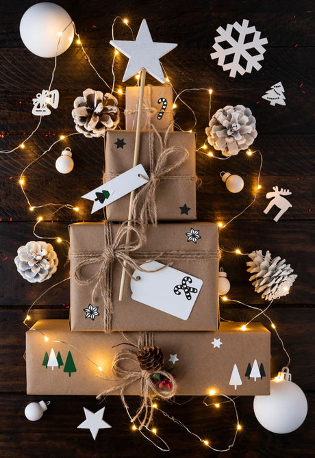 Weihnachtsdekoaufkleber SCHNEEMANN 10er Set.