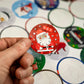 Dekorative Weihnachtsaufkleber 10 Stuck