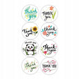 Dankeschön-Aufkleber-Mix 500 Stück