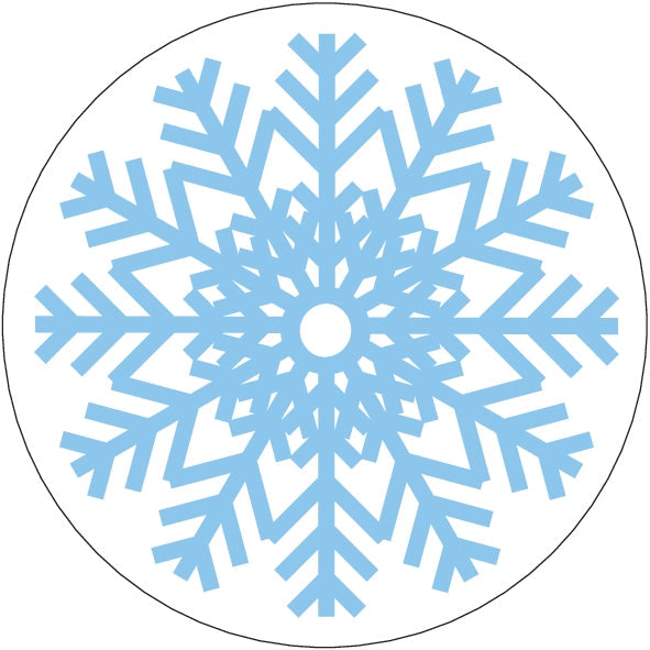 Weihnachtsstern-Aufkleber, 10 Stück.