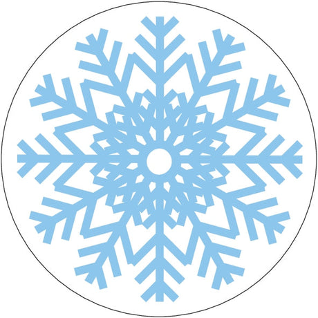 Weihnachtsstern-Aufkleber, 10 Stück.