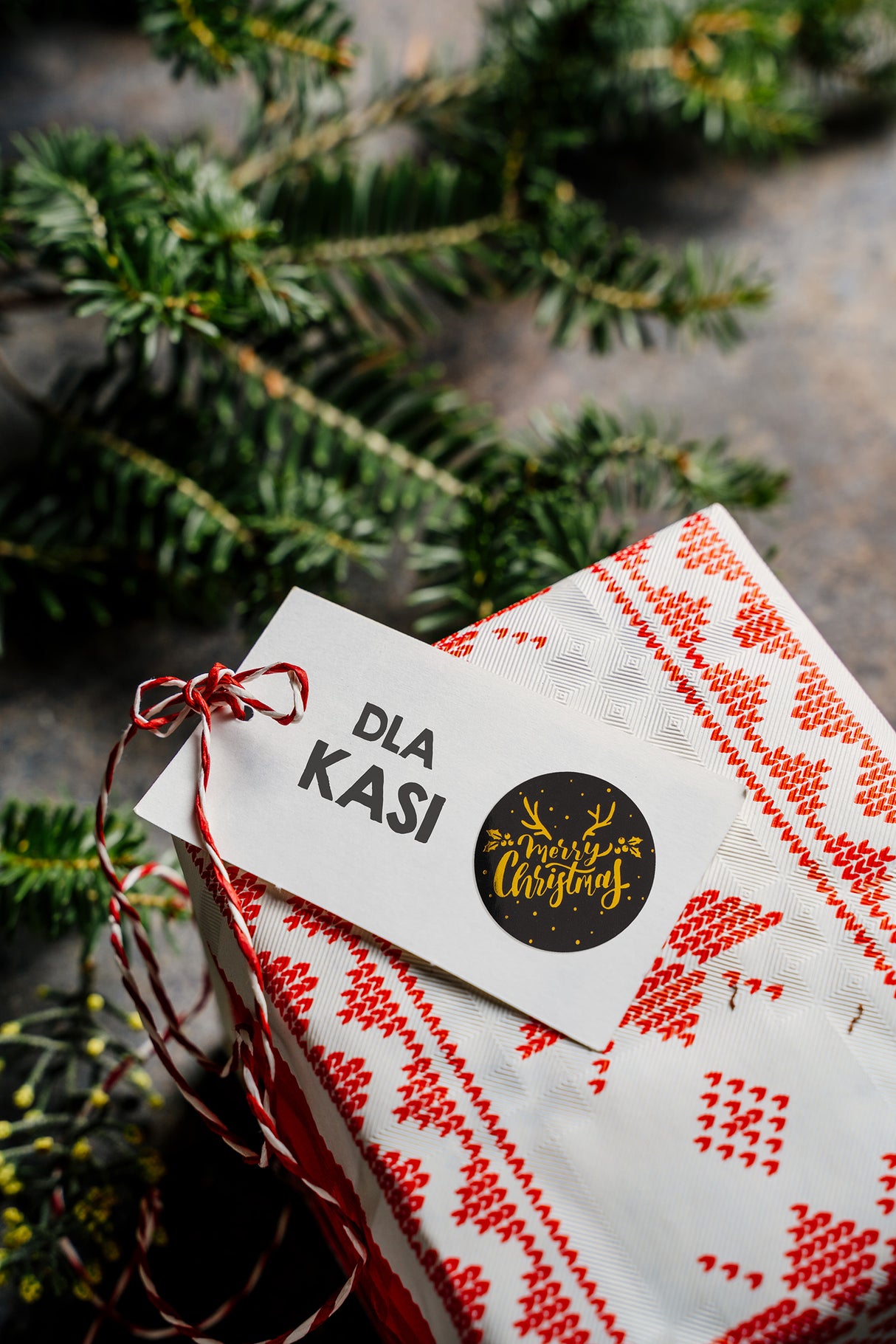 Frohe Weihnachten Schwarze Sticker