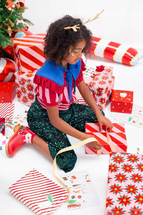 Weihnachtsaufkleber FÜR GESCHENKE 20 Aufkleber