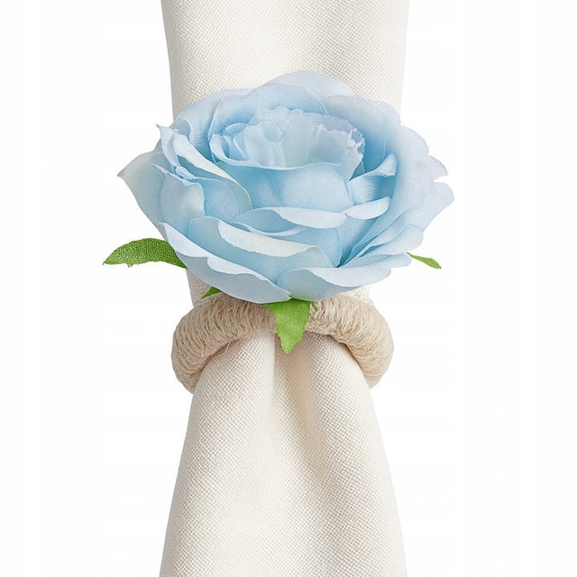 Serviettenringe mit Blumen