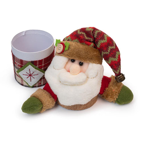 Weihnachtsverpackung Weihnachtsmann Maskottchen