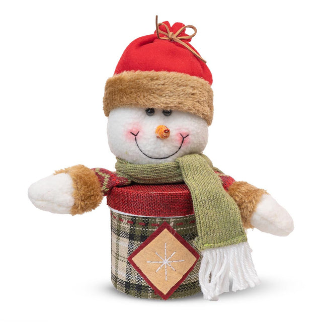 Weihnachtsverpackung Schneemann Maskottchen