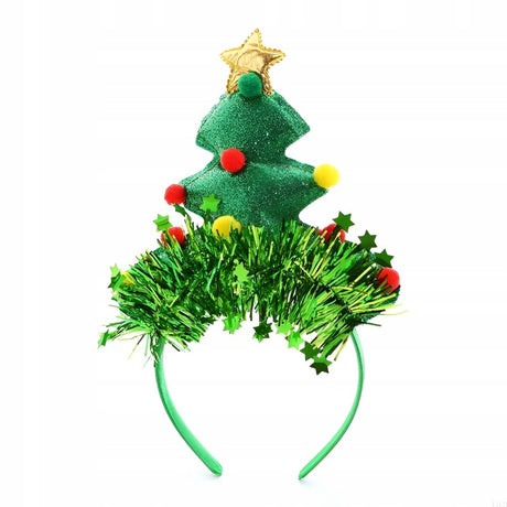 Weihnachtsbaum-Stirnband