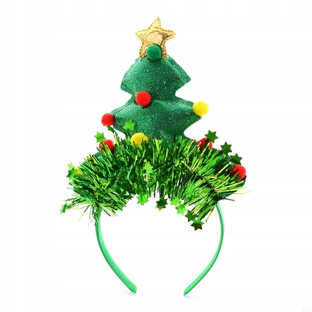 Weihnachtsbaum-Stirnband