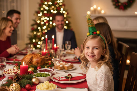 Weihnachtsbaum-Stirnband
