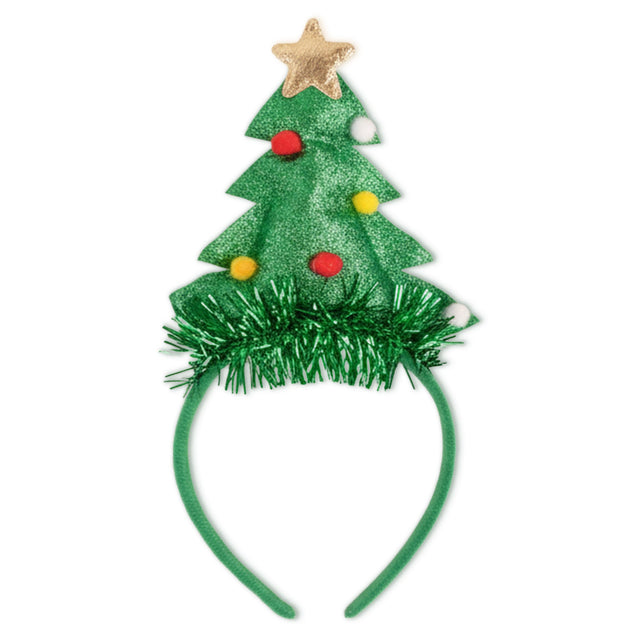 Weihnachtsbaum-Stirnband