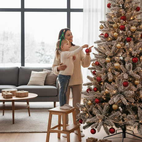 Weihnachtsbaum-Stirnband