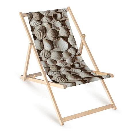 Holzliegestuhl mit Druck Lato