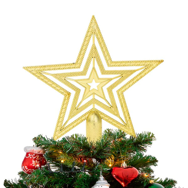 Künstlicher Weihnachtsbaum LARGE 220cm GOLDEN SET