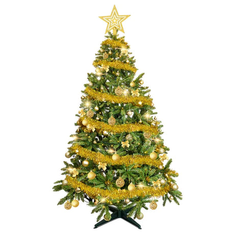Künstlicher Weihnachtsbaum LARGE 220cm GOLDEN SET