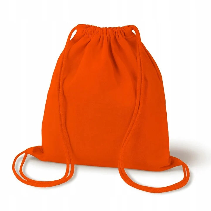Baumwoll-Rucksack Orange 300x440mm
