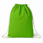 Baumwoll-Rucksack Hellgrüner 34x40cm