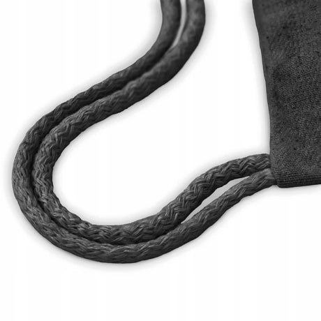 Baumwoll-Rucksack Schwarz 340×400 mm 265 g