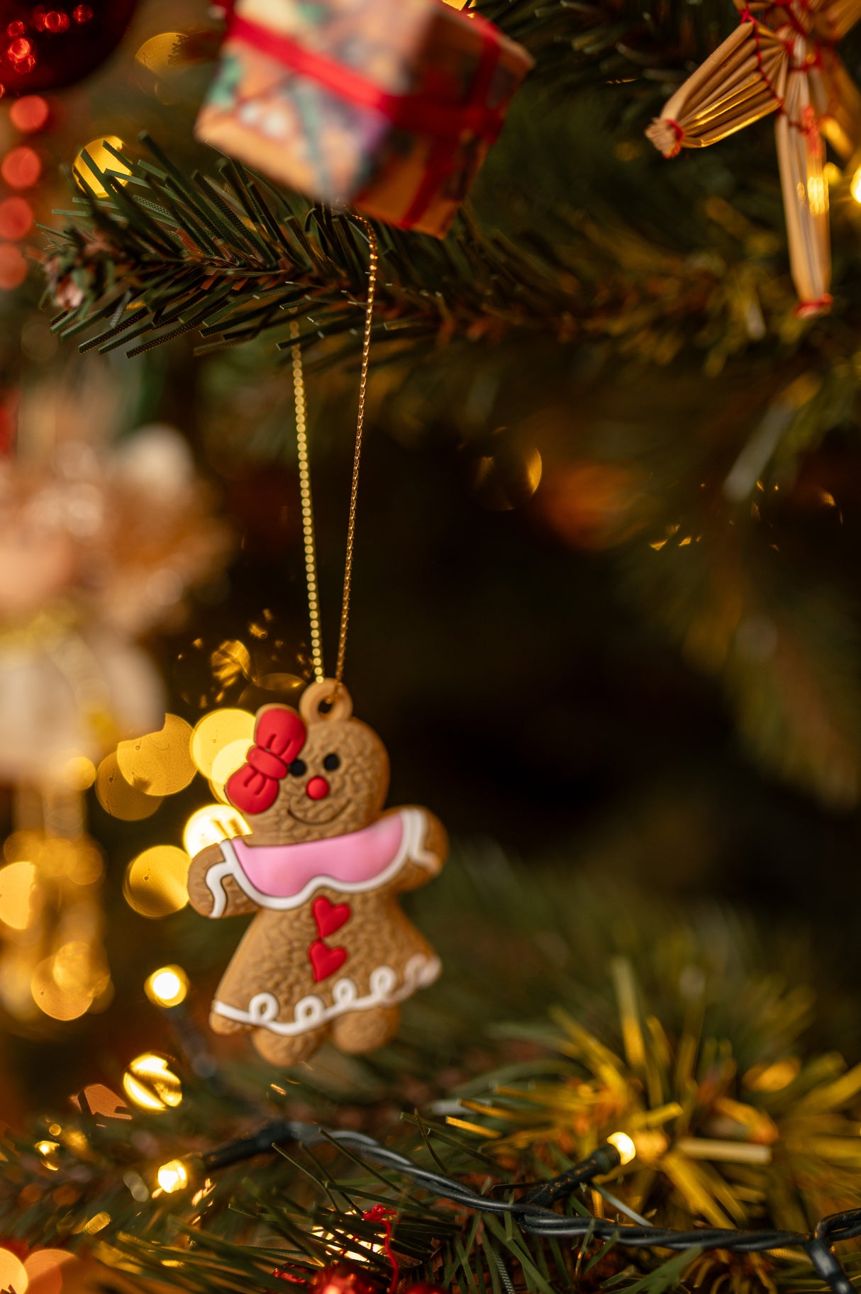 Lebkuchen-Weihnachtsschmuck-Set