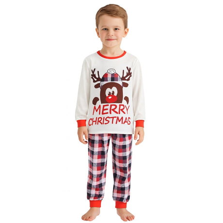 Kinder Weihnachtspyjama Rentier 120cm