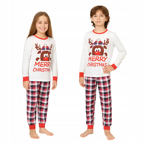 Kinder Weihnachtspyjama Rentier 140cm