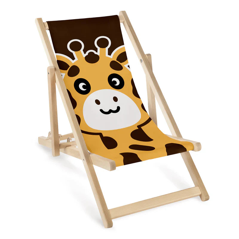 Holz-Liegestuhl für Kinder