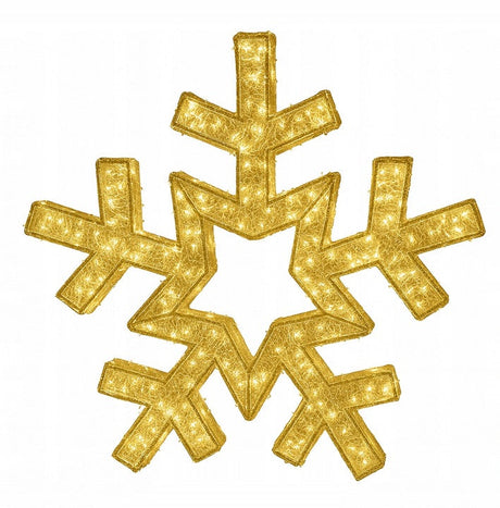 Schneeflocken 3D Schneewittchen 2m Led Leuchtende Weihnachten