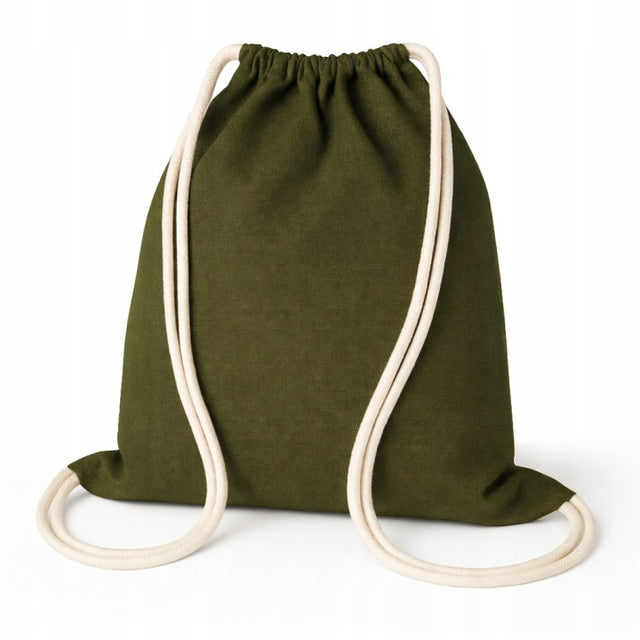 Baumwoll-Rucksack 340x400mm Khaki