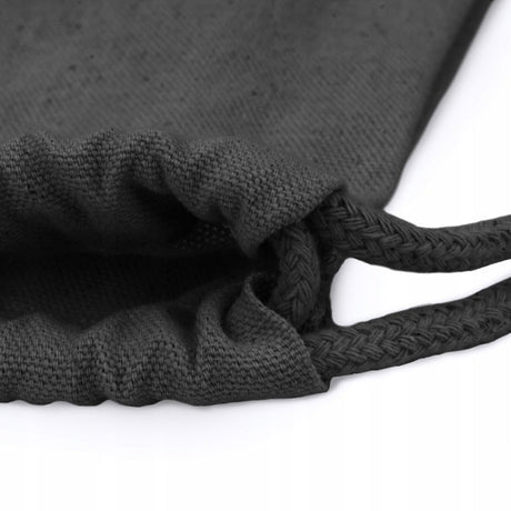 Baumwoll-Turnbeutel 360x400mm Schwarz