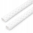 Geflochtene Baumwollkordel 8 mm Makramee-Schnur 1m Weiß