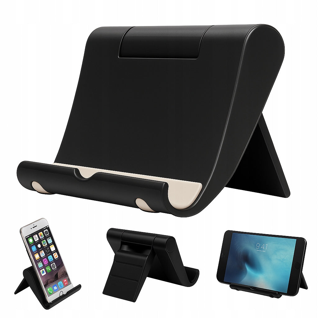 Schwarzer faltbarer Telefonständer